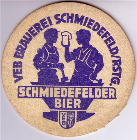 schmiedefeld ik-th schmiede rund 2a (215-veb brauerei-blau)